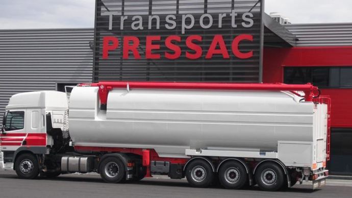 Les Transports Presssac ont vu 40 % de leur activité se retrouver brutalement à l’arrêt mi-mars.